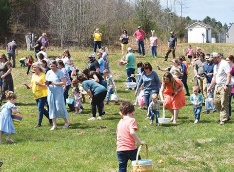 A mad dash ensued after hearing the words, ‘OK go!’ at the Hiwassee Dam Fire Department on March 26.
