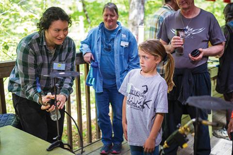 Photos by Robert Grand/John C. Campbell Folk School John C. Campbell Folk School’s Friends & Family Day always has plenty of surprises.