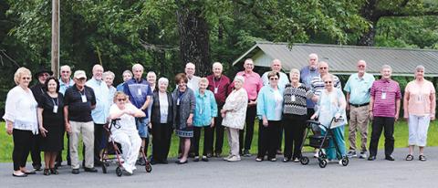 Photos by Sam Jokich/Staff Correspondent Almost 60 people attended Hiwassee Dam High School’s 60-year reunion on June 10 at Reid’s Chapel United Methodist Church. Graduates hope it’s not the last one they attend.
