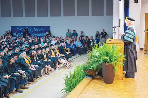 Tri-County Community College handed out 278 associate degrees, nine diplomas and 17 certificates in 2023.