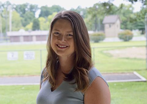 Randy Foster/editor@cherokeescout.com Murphy resident Victoria Ivie envisions a Konehete Veterans Park full of active-use features for children and people of all ages and abilities.