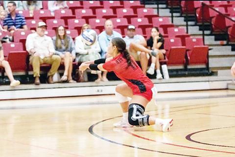 Photos by Cody Dalton/Catawba Valley Athletics Murphy 2021 graduate Grace Nelson will play volleyball for Emory & Henry University, her parents’ alma mater, this fall. Nelson spent the last two years at Catawba Valley Community College, missing her freshman year due to a knee injury and switching from outside hitter to libero during her sophomore year.