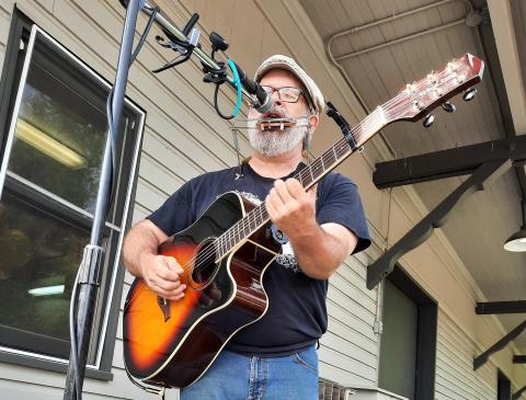  Local musician Troy Underwood’s passion for art and music led him to create a new maker-space in Andrews, Town.Ninja.