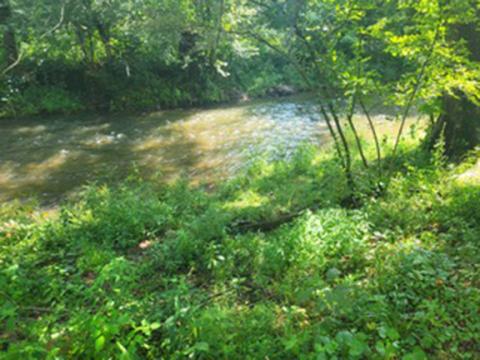 The Valley River near where Welch would build his plantation, buy it back from the government after it having been taken from him, and where he would provide land for the Cherokee who had outlasted removal efforts.