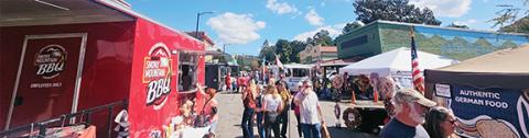 Photos by Nicole Wright/ Staff Correspondent The Andrews Chamber of Commerce’s third annual Oktoberfest celebration on Sept. 30 was fun for all ages, filling the streets of downtown with residents, visitors and revelry.