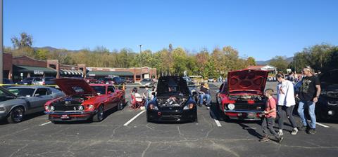 Photos by Nicole Wright/Staff Correspondent The annual route through town took a little longer than usual since everyone wanted to let the moment linger, with cheers and horns honking, music blaring and eyes watering