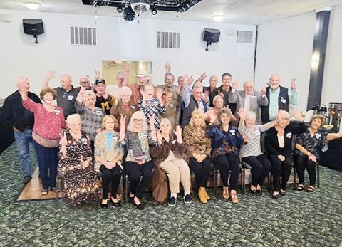 Photos by Anngee Quinones-Belian/Staff Correspondent  The Murphy High School Class of 1963 celebrated their 60th reunion at The Ballroom. The lively bunch is tethered through their bonds of friendships and memories of one another from the good ol’ days.