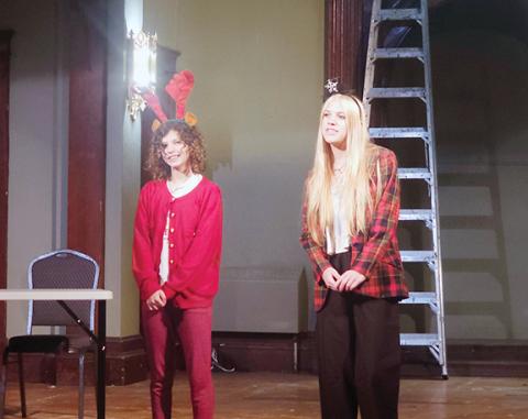Nicole Wright/Staff Correspondent Join hosts Holly Days and Merry Mint for North Pole’s Got Talent in the Valleytown Cultural Arts Center this weekend.