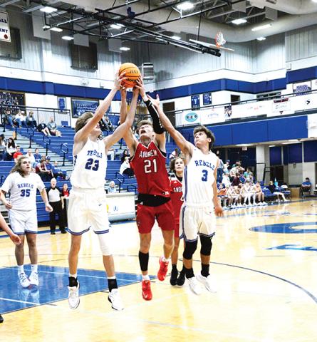 Photos by Glenn Harbison/The News Observer The Andrews boys team (top row) and girls team (bottom row) played a scrimmaged against Fannin County on Nov. 15.