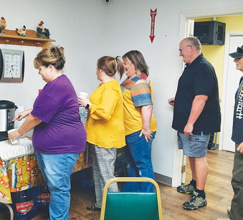 Anngee Quinones-Belian/Staff Correspondent  Family caregivers were appreciated at Penland Senior Center in Murphy on Nov. 17 with a home-cooked meal, ditty bag, available resources and a genuine “thank you.” 