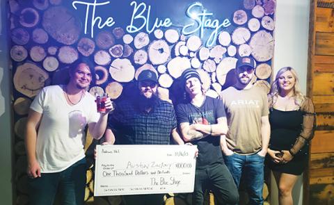 Nicole Wright/Staff Correspondent Austin Zackary won season two of “Andrews Idol” and a real check, not just the big one to display in photos. Other finalists were Allison Hasty (second place), while Adrian Stover and Gage Hill tied for third.