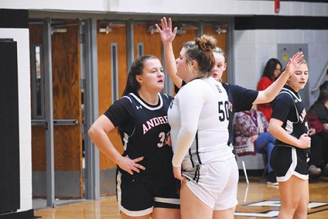 Fala Welch/The Graham Star The Andrews girls team did something on Dec. 19 that the Lady Wildcats had not done in nearly 23 years – beat the Robbinsville Black Knights on their basketball court.