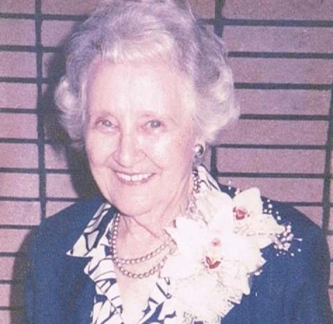 Olive Ellis was the perfect example of a “Southern lady” who was active in all town events.