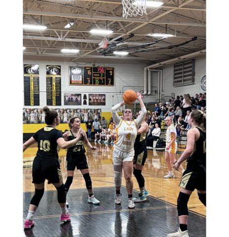 J.R. Carroll/Staff Correspondent The Lady Bulldogs’ only senior this season is Saige Kent.