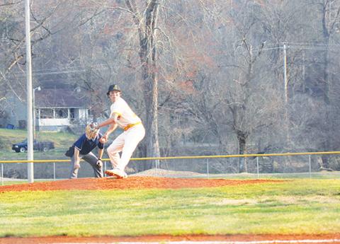 J.R. Carroll/Staff Correspondent Alex Roldan helped lead Murphy to two wins over Cherokee on the baseball diamond last week.