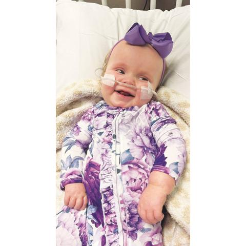 Peyton Mixon shows off her great smile.