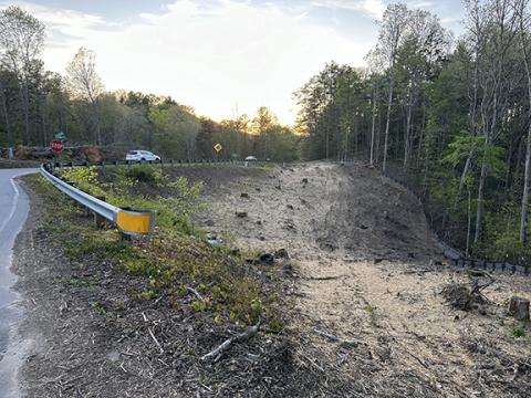 David Brown/dbrown@cherokeescout.com The intersection of Blairsville Highway and Hedden Road in Bellview was once beautiful, but today it looks like an EF-2 tornado came through.