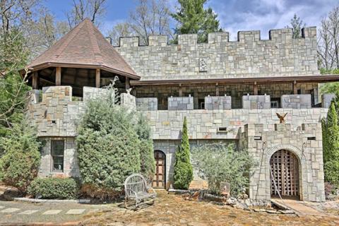 The “Castle of Joy,” a three-bedroom, 3.5-bathroom home on 10½ acres in Bellview, can be yours for the bargain drawbridge price of $1.05 million.