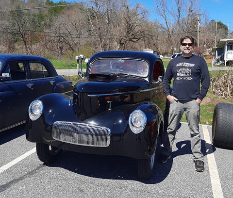 Anngee Quinones-Belian/Staff Correspondent  John Worden has been involved in car shows since his youth. When he brought his 1941 Willys Gasser to a recent show, the vehicle had no shortage of lookers.
