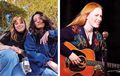 The Jacob Sisters + Cassie Lowrance will be first up in the Fain Alley Music Series from 5-7 p.m. Saturday in downtown Murphy. 