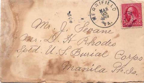 Courtesy of Shawn Greene-Stone  After discovering old letters hidden behind a wall, Shawn Greene-Stone of Andrews believes they hold great value and is excited to learn more about the historical find.
