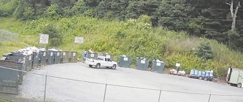 The Dumpsters at the Cherokee County Landfill in Marble seem to stay full most of the time.