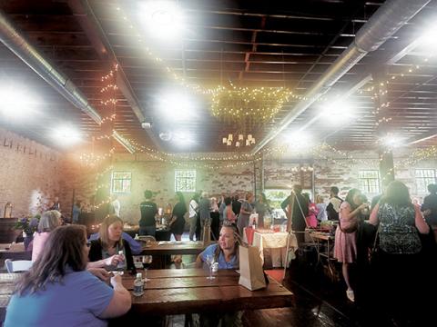 Photos by Nicole Wright/Staff Correspondent The Forks & Corks: Local Savor fundraiser on June 6 at the Hackney Warehouse in Murphy brought people together with their favorite restaurants, breweries and wineries.