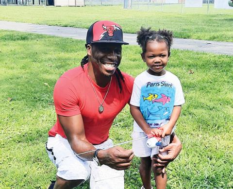 Matthew and 3-year-old Paris Owens had a blast participating in the Fishing Derby during the 2023 Hometown Celebration at Konehete Veterans Park in Murphy.