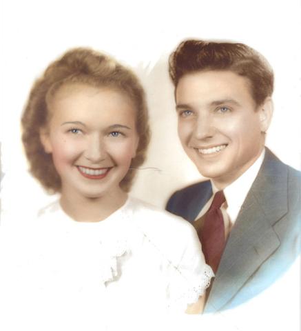 Virginia Conley Wood married Clifford Allen Huls in 1941. They were partners in the Huls and Bettis Furniture Store in Andrews for many years. She was one of four children born to Charles Burkehead Wood and Jessie Virginia Conley Wood.