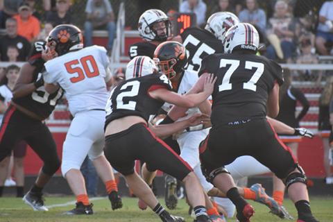 The Andrews and Murphy football teams will be doing drills and hitting the sleds starting today.