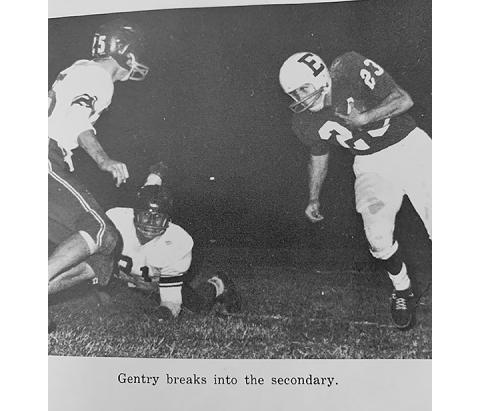 Greensboro Daily News Before he became a coaching legend in Murphy, David Gentry (right) played football at Elon University.