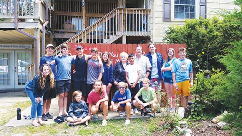 Donald Hale/Contributing Photographer The helpers: These caring people have volunteered in the past at the nonprofit Moorehouse Ministries in Murphy.