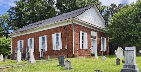 Harshaw Chapel & Cemetery in downtown Murphy was entered into the National Registry of Historic Places by the U.S. Department of the Interior on April 5, 1984. It’s right next door to the former Cherokee Scout press plant.