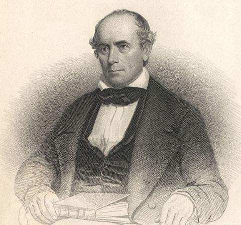 The Rev. Elisha Mitchell died on the mountain that would eventually bear his name.