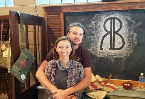 Turning 4: Kate and Pav Templeton are owners of the Rare Bird Emporium in Murphy.