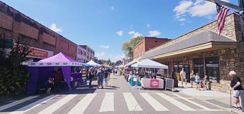 Nicole Wright/Staff Correspondent Scenes from the 2023 Oktoberfest celebration in downtown Andrews.