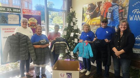 Nicole Wright/Staff Correspondent From left are Appalachian Angels board members Connie Lance, Nancy Allen, President Barbara El-Khouri, treasurer Ann Mansbridge and board member David Lance.