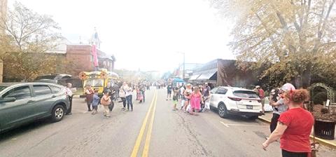 Nicole Wright/Staff Correspondent Candyland: The 2023 edition of Trunk or Treat was a hit in downtown Andrews.