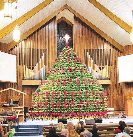 Donald Hale/Contributing Photographer  48th annual Singing Christmas Tree: First Baptist Church of Murphy hosted another wonderful event last week, sharing the story of Jesus’ dramatic birth through song.