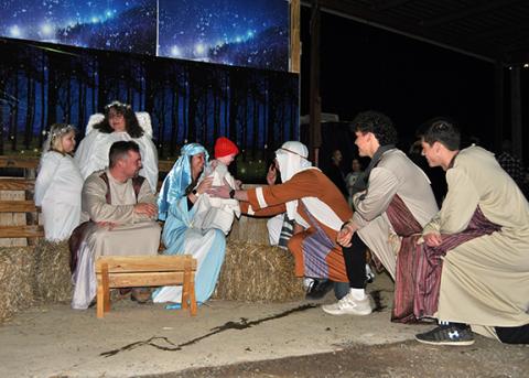 The Nativity of Baby Jesus will be enacted three times during ‘One Night in Bethlehem” that will be presented from 5-8 p.m. Saturday, Dec. 14, at Cherokee County Mountain Folk Center on U.S. 64 West in Ranger. The event will simulate Bethlehem at the time of the birth of Jesus Christ.