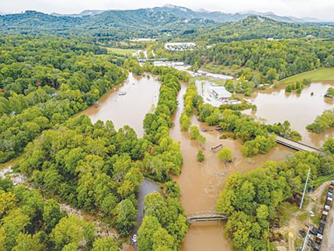 Waterlogged: Damages from Hurricane Helene in western North Carolina have cost Ingles Market nearly $35 million. You can still help residents through the state’s recovery fund at nc.gov/donate-hurricane-helene-recovery.