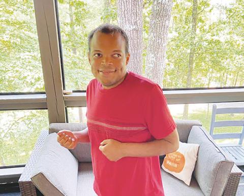 Dottie Roberts/Contributing Photographer Steven Roberts of Bellview is a happy man, with a big heart and a smile that draws others in. 