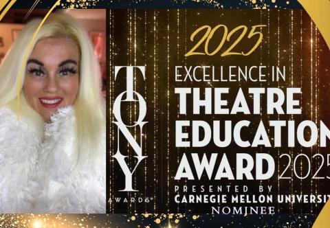 Wendy Alexander has been nominated for the Excellence in Theatre Education Award presented annually by The Tony Awards and Carnegie Mellon University.