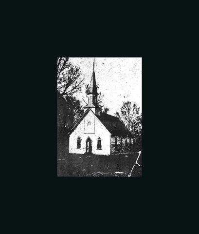 The first Methodist Church in Andrews was a crude structure built around 1880 at the top of cemetery hill. It was beside the old funeral home building, which is still standing, and the place where Capt. Stephen Porter became a Christian and the first man to join Valleytown Methodist Church. This old picture is the Methodist Church built in 1894 in town on the school house hill, where Porter was named the first Sunday school superintendent.