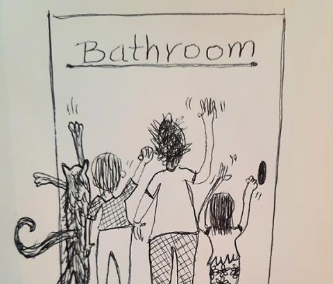 Not a moment of alone time goes by unnoticed by family members on Mother’s Day.