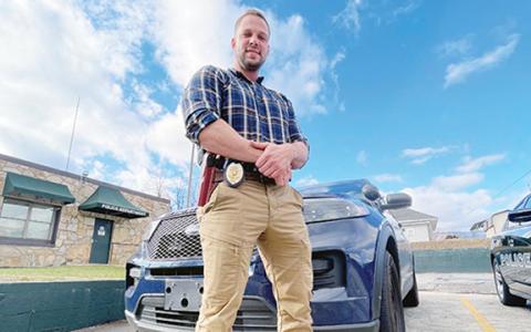 Caleb Stiles is police chief for the Town of Andrews.