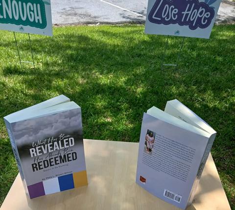 Photos by Aiden McCoy Williams/Staff Correspondent What Has Been Revealed Has Already Been Redeemed is Mary L. Brown-Wilson’s newest book. Book signings will be held Friday and Sunday in Murphy.