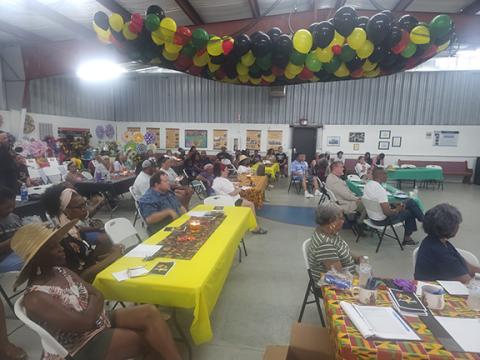 Nicole Wright/Staff Correspondent Diverse communities gather to celebrate Juneteenth last year at the Texana Community Center. The Texana Community Development Club will hold its second annual celebration of the holiday at the community center from 10 a.m. to 10 p.m. Saturd