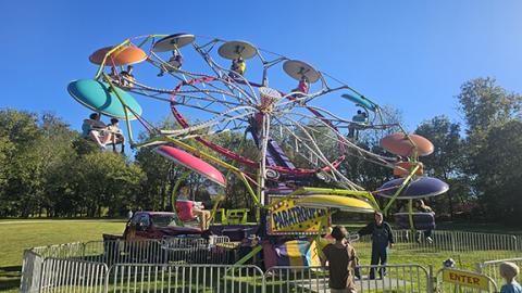  Photos by Nicole Wright/Staff Correspondent  The Cherokee County Fair will be in Andrews for the fourth consecutive year, this year with the added benefit of not having an entry fee. There will be new rides, too.