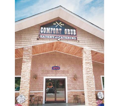 Aiden McCoy Williams/Staff Correspondent Comfort Grub in Ranger will celebrate its grand reopening all weekend with a ribbon cutting, Fall Festival craft show and Eastern Hot Rodders car show, Gears & Grub.